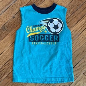 OshKosh Soccer Muscle Shirt, Size 6